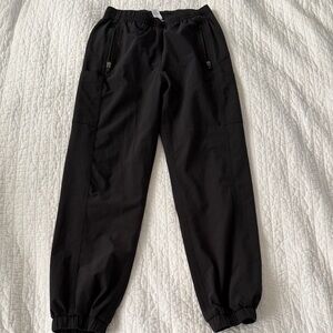 Athleta Black Elastic Waist Jogger Pants